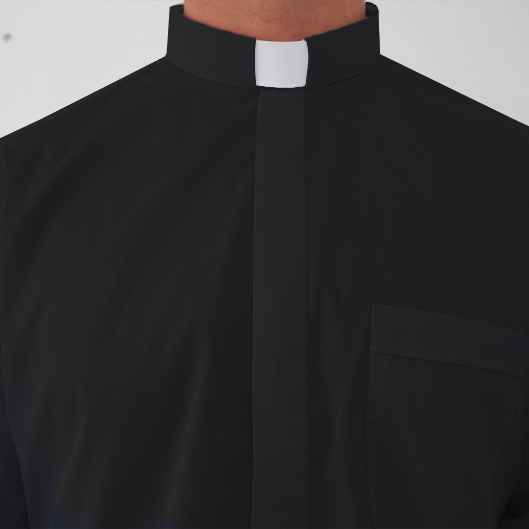 CAMISA SACERDOTE manga larga
