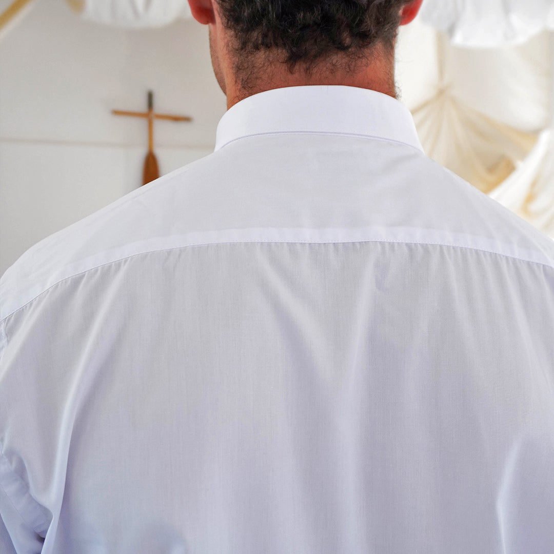 CAMISA SACERDOTE manga larga