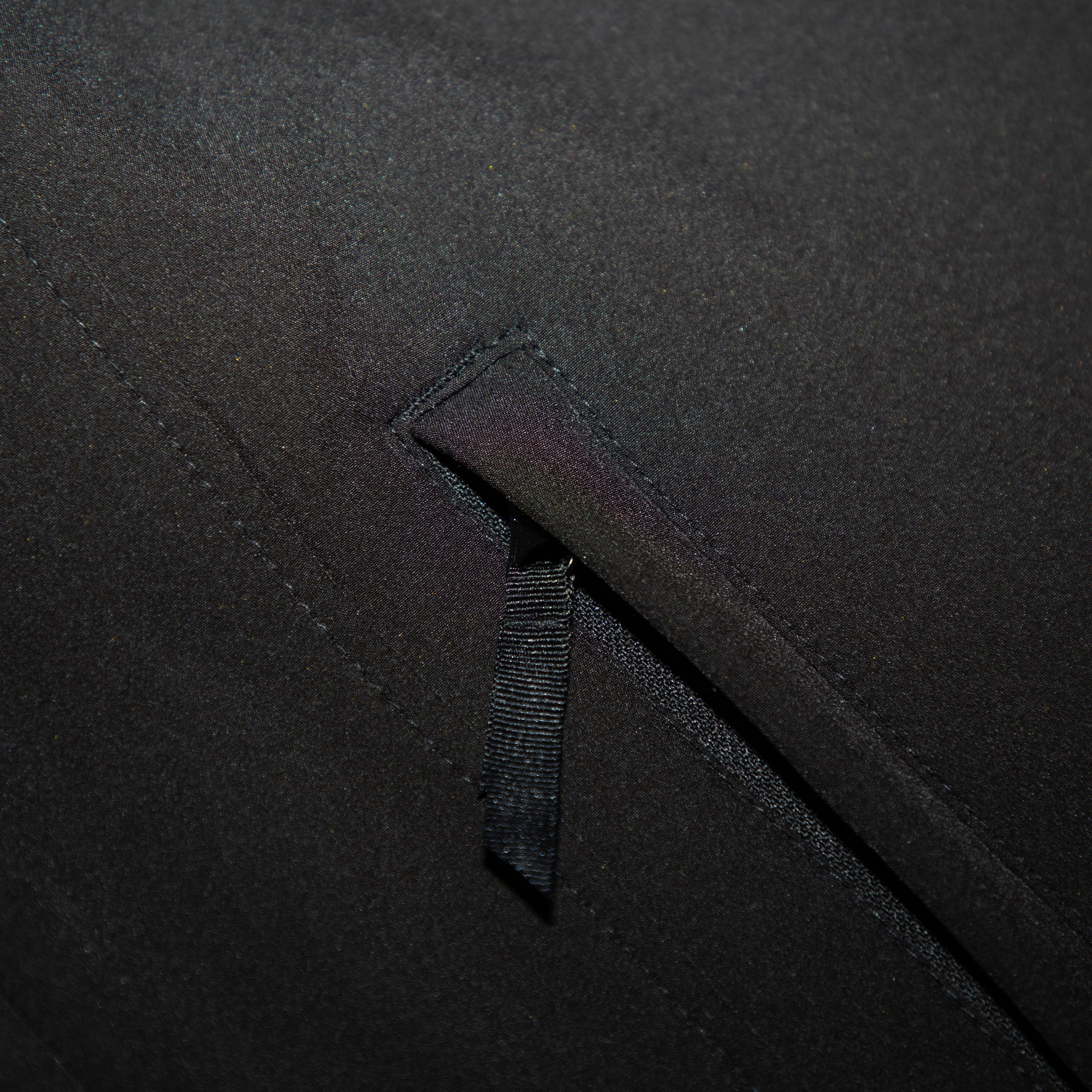 Chaqueta cortavientos Negra