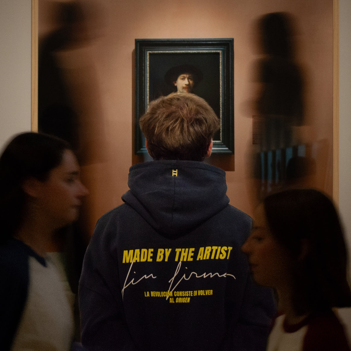 Hoodie Made by the artist