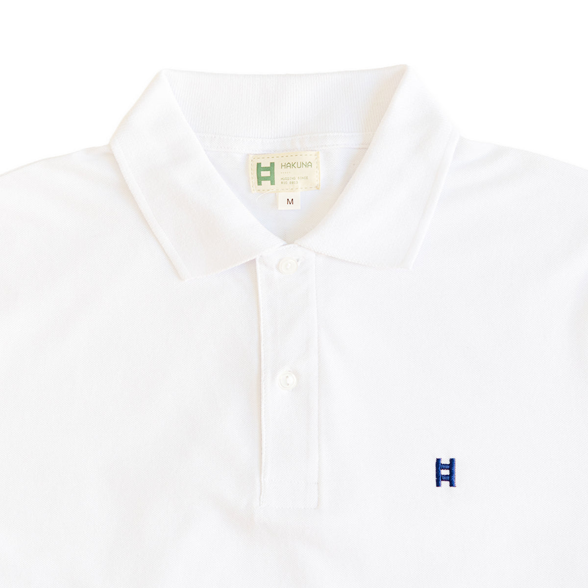 Polo manga corta H bordada