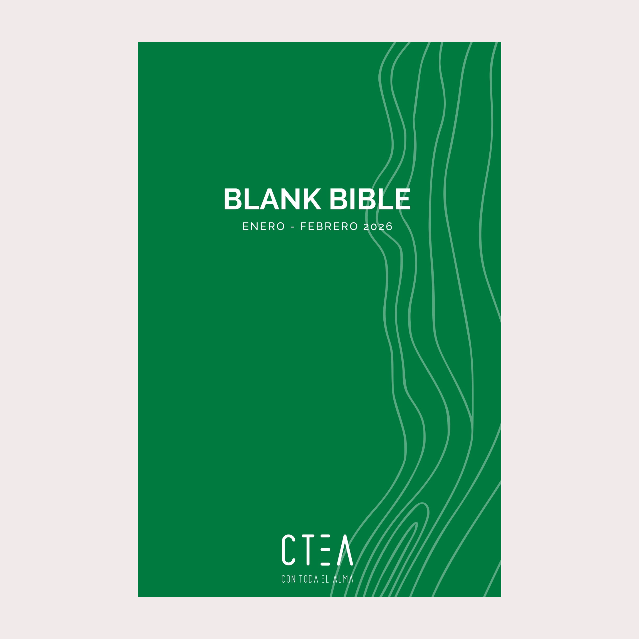BLANK BIBLE