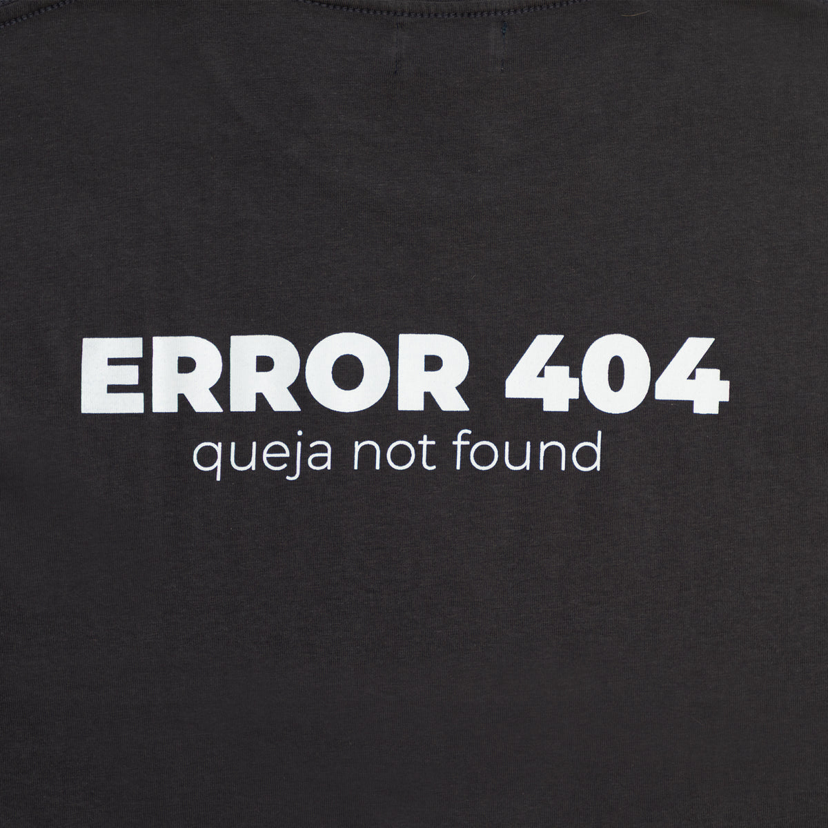 Camiseta error 404