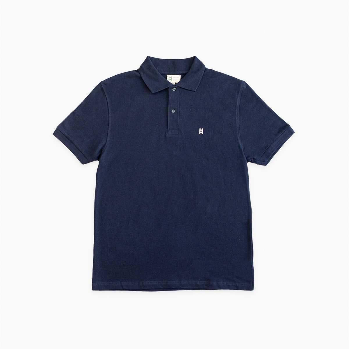 Polo manga corta H bordada