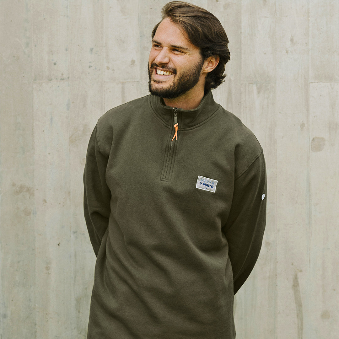 Sudadera Vivir y Punto