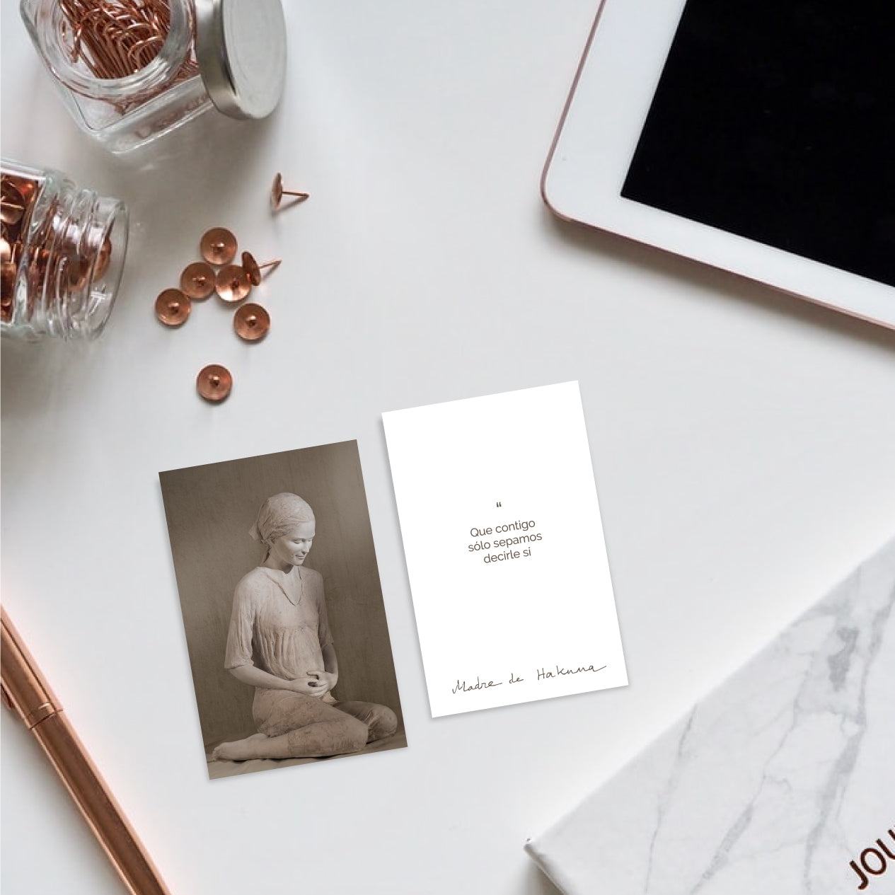 Pack Estampitas Madre de Hakuna (x10 unidades)